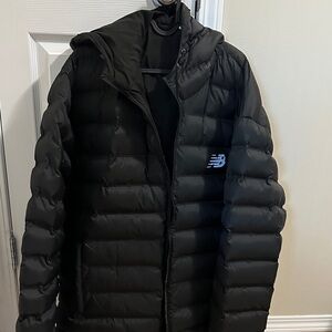 New Balance Men's Dark Puffer Jacket